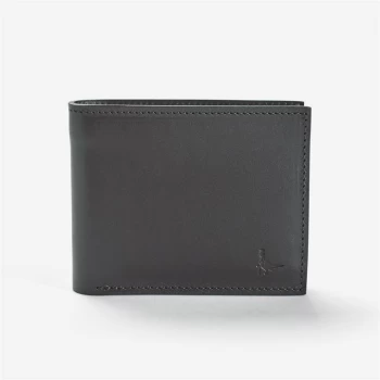 Image of Jack Wills Harrogate Leather Wallet - Black