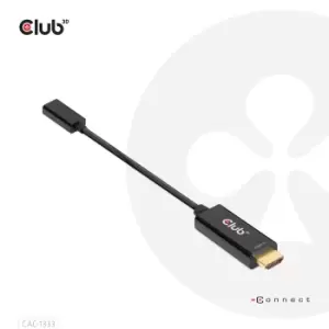 Image of CLUB3D HDMI to USB Type-C 4K60Hz Active Adapter M/F