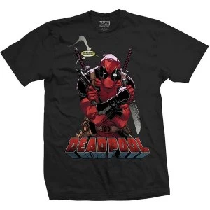 Image of Marvel Comics - Deadpool Gonna Die Unisex X-Large T-Shirt - Black