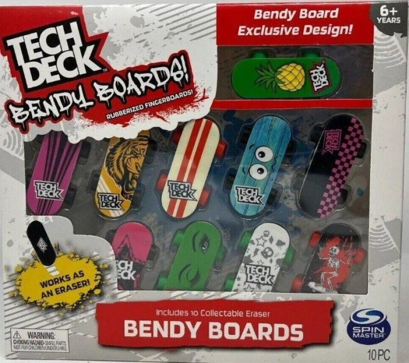 Image of Tech Deck Bendy Boards 10 Pack Multi unisex