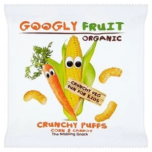 Image of Googly Fruit Crunchy Puffs - Carrot