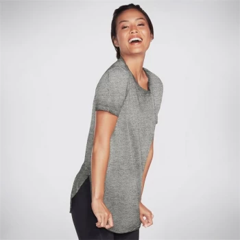 Image of Skechers Godri Essential T Shirt Ladies - BLACK