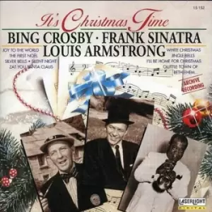 Image of Crosby, Bing / Sinatra, Frank / Louis Armstrong - It's Christmas Time CD Album - Used