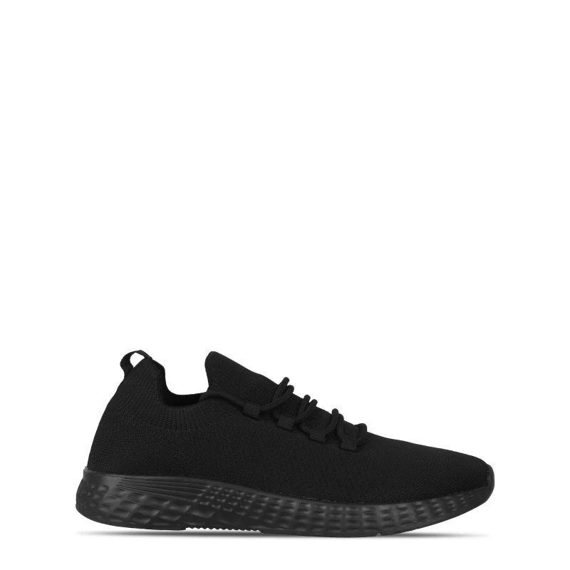 Image of Fabric Santo Mens Trainers - Black 7