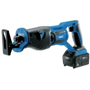 Image of Draper D20 20V Brushless Reciprocating Saw with 3Ah Battery and Fast Charger