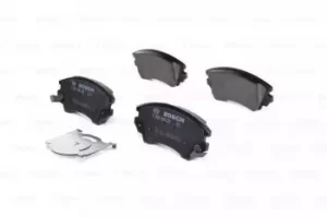 Image of Bosch 0986494275 BP1187 Brake Pad Set Disc Brake Front Axle