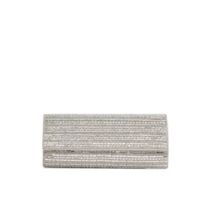 Image of Aldo Bascemi clutch Silver