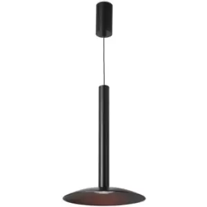 Image of Stylus pendant light, aluminum, Black and oxidized bronze
