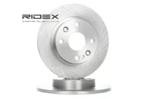 Image of RIDEX Brake disc MAZDA 82B0665 B46126251C,B46126251D,B4Y226251C Brake rotor,Brake discs,Brake rotors NA0126251,NA0126251A,NA0126251D,SA0126251A
