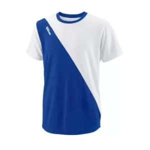 Image of Wilson Angle Crew T Shirt Juniors - Blue