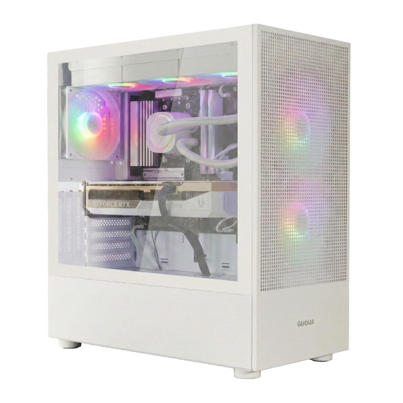 Image of Entity Entity Aegis RTX 5070 Ti Gaming PC - Intel Core i7-14700F 32GB 2TB SSD - White White unisex One Size