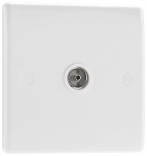 Image of BG Coax Socket - White