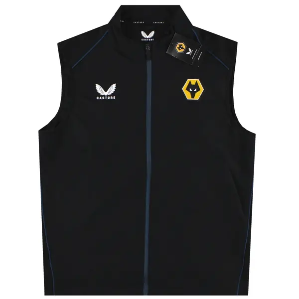 Image of Castore Wolves Travel Gilet Mens - Size L