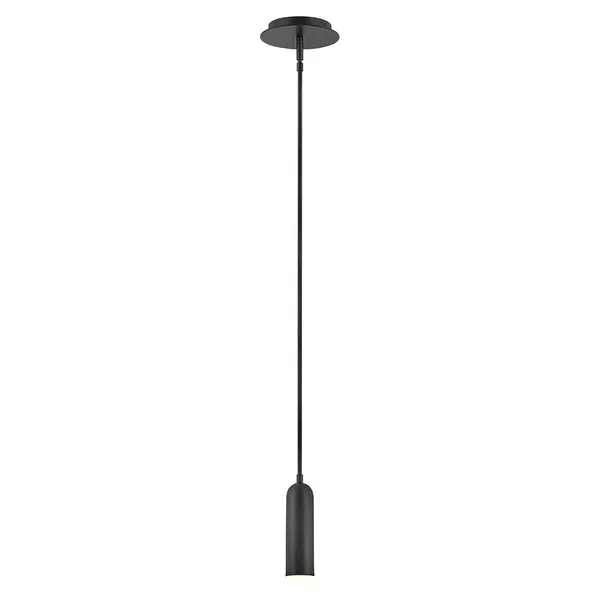Image of Dax Integrated LED Pendant Ceiling Light, Black