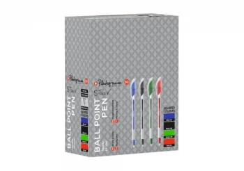 Image of Platignum S-Tixx Ballpoint Pen Assorted 50 Pack 50516
