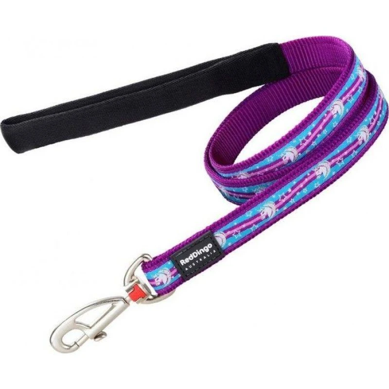 Image of Sublime Market Connect Dog Leash - NC - Red Dingo - Purple - 1.5 x 120cm - Outdoor Violet Violet