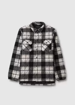 Image of Religion Mens Hitch Shirt In Grey/White