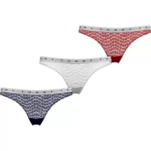 Image of Tommy Bodywear 3 Pack Thongs - Multi