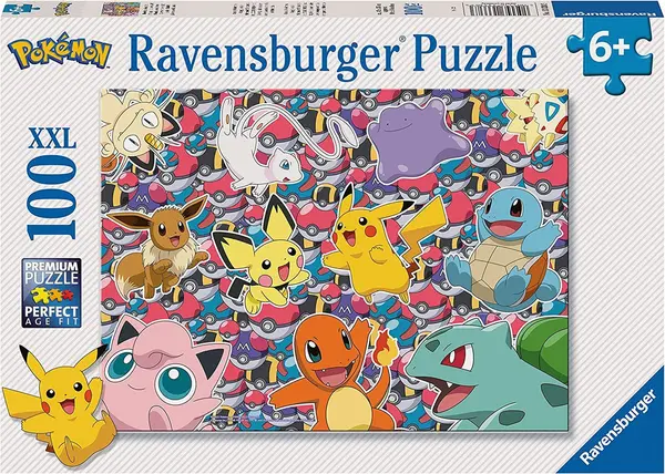 Image of Pokemon Jigsaw Puzzle - 100 Pieces