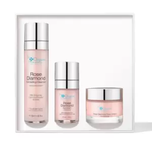 Image of The Organic Pharmacy Embroidered Rose Diamond Gift Set