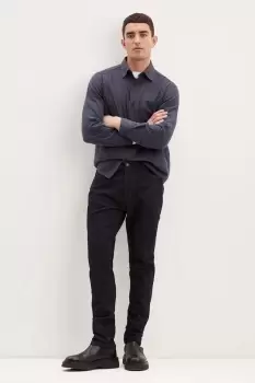 Image of Tapered Rinse Wash Jeans