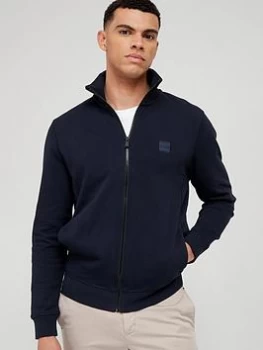 Image of Boss Zestart Zip Through Sweat - Dark Blue