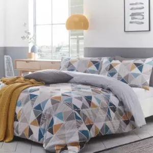Image of Furn. Harlequin King Duvet Cover Set Cotton Polyester Multi