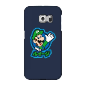 Image of Nintendo Super Mario Luigi Kanji Phone Case - Samsung S6 Edge Plus - Snap Case - Gloss