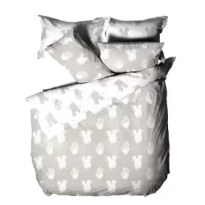 Image of Furn Be Kind Duvet Cover Set (Single) (Grey)