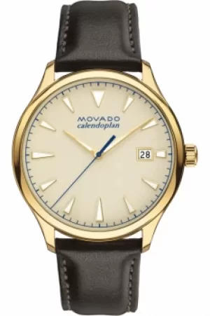 Image of Mens Movado Heritage Series Calendoplan Watch 3650003