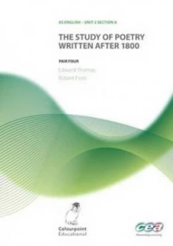 Image of The Study of Poetry Written After 1800. Paperback