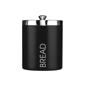 Image of Bread Bin in Black/Silver