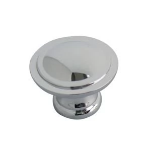 Image of BQ Chrome Effect Round Internal Knob Furniture Knob