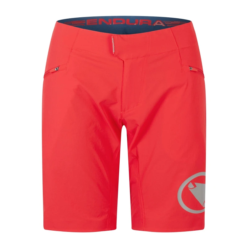 Image of Endura SingleTrack Lite MTB Short Ladies Red Standard female 6 (2XS)
