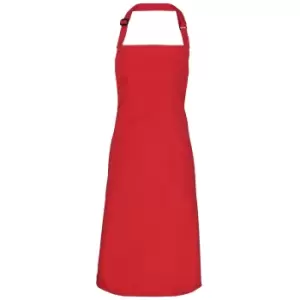 Image of Premier Colours Bib Apron / Workwear (Pack of 2) (One Size) (Salsa)