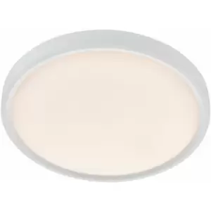 Image of Loops - Semi Flush Bathroom Ceiling Light - 24W cct LED Module - 330mm Diameter - Opal