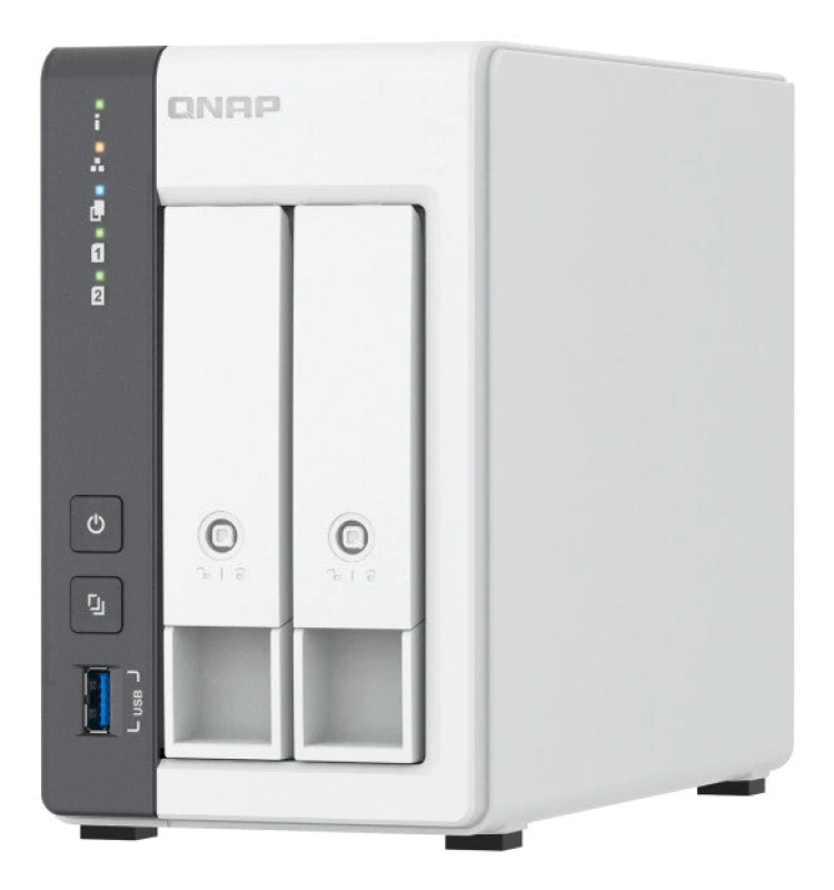 Image of QNAP QNAP TS-216G NAS/storage Server Tower Cortex-A Cortex-A55 4GB HDD White TS-216G