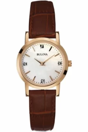 Image of Ladies Bulova Diamond Gallery Watch 97P105