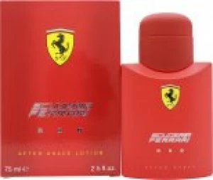 Image of Ferrari Scuderia Red Aftershave 75ml Splash