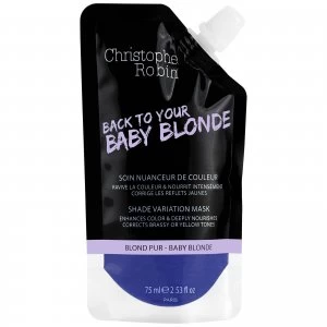 Image of Christophe Robin Shade Variation Mask - Baby Blonde Pocket 75ML