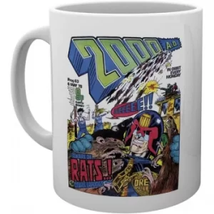 Image of 2000AD Beware of Rats Ceramic Mug
