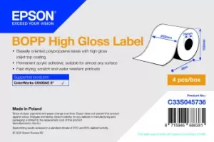 Image of Epson C33S045736 printer label