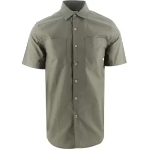 Image of Farah Green Wolstencroft Short Sleeve Shirt