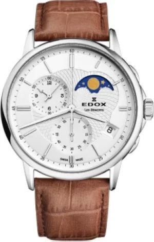 Image of Edox Watch Les Bemonts Chronograph Moon Phase