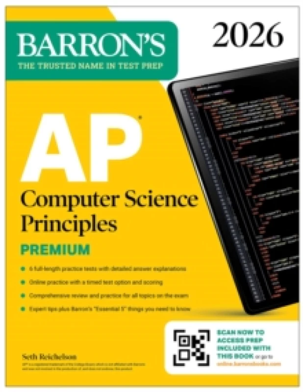 Image of AP Computer Science Principles Premium, 2026: Prep Book with 6 Practice Tests + Comprehensive Review + Online Practice Paperback / softback