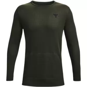 Image of Under Armour Project Rock Authentic T Shirt Mens - Green
