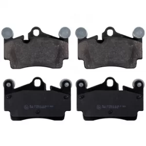 Image of Brake Pad Set 16619 by Febi Bilstein Rear Axle