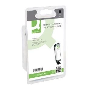 Image of Q-Connect Canon PGI550PGBK XL Remanufactured Black Inkjet Cartridge
