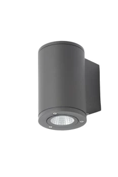 Image of Forum Lighting 10W Zinc Mizar Up/Down Wall Light LED IP54 Anthracite 4000K - ZN-34020-ANTH