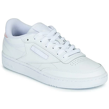 Image of Reebok Classic CLUB C 85 womens Shoes Trainers in White,4,5,6,7.5,5.5